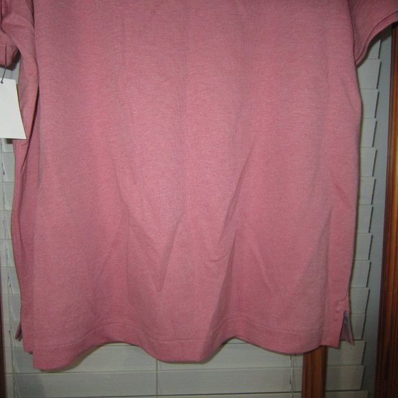 Van Heusen Polo Shirt Men's Regular Fit Stain Shield NEW Red - Picture 5 of 5